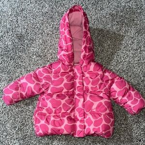 Toddler/baby 12-24 month GYMBOREE pink winter coat